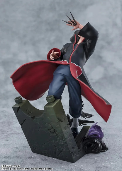 22cm Figurine en édition limitée Bandai Figuart Zero - Uchiha Itachi (Naruto Shippuden) | Figurine "Chou Gekisen: The Light & Dark of the Mangekyo Sharingan". Modèle de collection rare, parfait comme cadeau ou objet décoratif pour les fans d'anime