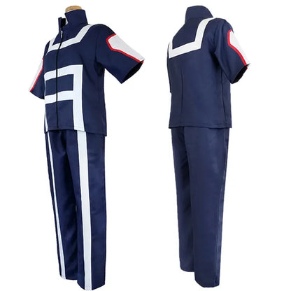 Costume Sportif My Hero Academia | Adoptez le style des héros avec ce costume sportif inspiré de My Hero Academia. Parfait pour le cosplay ou les activités sportives, cet uniforme allie confort et fidélité au design de l’anime