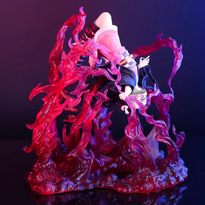 16cm Figurine Demon Slayer | Figurine représentant Kamado Nezuko avec des détails soignés, cette figurine unique est parfaite pour les collections et comme cadeau pour les fans de Demon Slayer