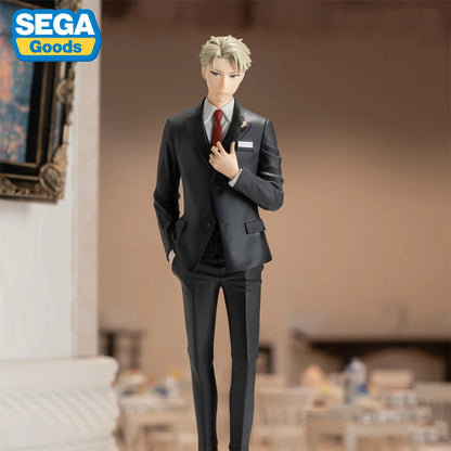 Figura SEGA SPY×FAMILIAR de 21cm | Figura de acción de Loid Forger, perfecta para coleccionistas, niños y fanáticos del anime. 