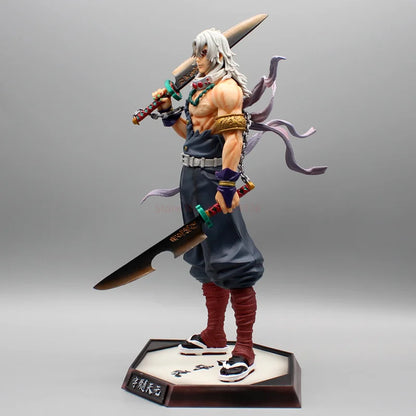 32cm Demon Slayer Figure | Action figure representing Uzui Tengen, the Pillar of Sound in Demon Slayer. Perfect for collections and as a desktop decoration, this detailed statue is a great birthday gift for anime fans. 