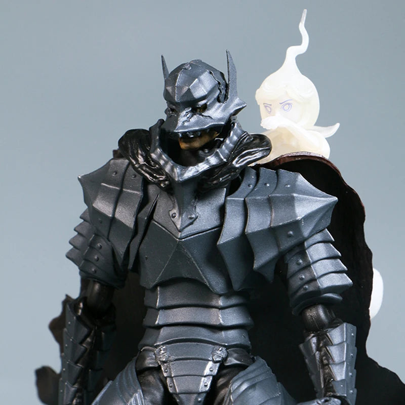 16cm Figurine Figma Berserk | Figurine articulée de Guts en version Berserker. Parfait pour les collectionneurs et fans de Berserk. Cadeau idéal pour enfants et amateurs d’anime