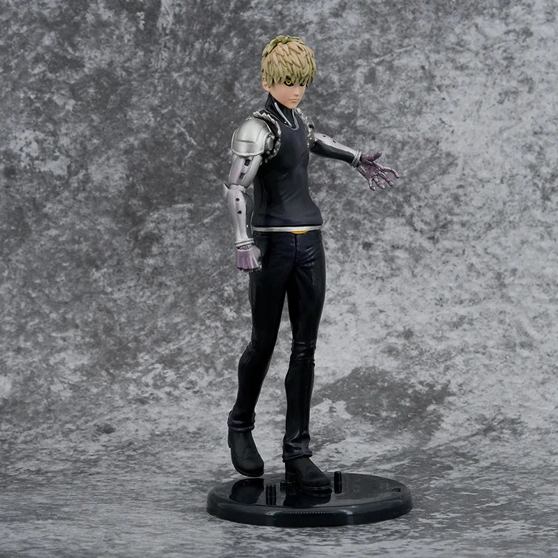 21cm Figurine One Punch Man | Figurine détaillée de Genos, héros cyborg de One Punch Man. Parfaite pour les collections ou comme cadeau pour les fans d'anime