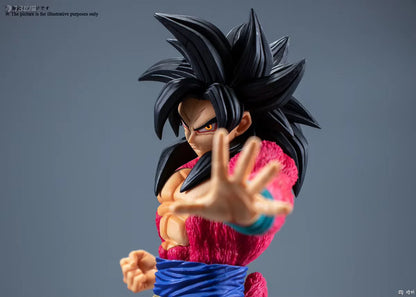 Figura Dragon Ball 27cm | Son Goku Super Saiyan 4 tamaño extra grande. Perfecto para coleccionistas y un gran regalo para los fans de Dragon Ball GT. 