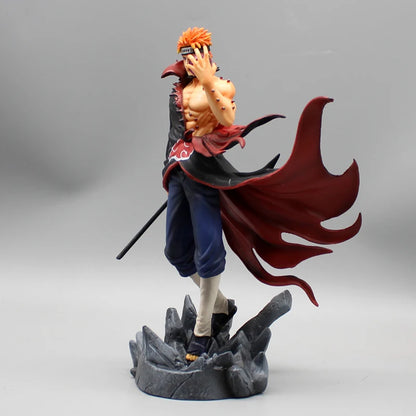 23cm Figurine Naruto | Figurine de collection détaillée du personnage Pain, parfaite pour la décoration de bureau ou comme cadeau d'anniversaire pour les fans de Naruto