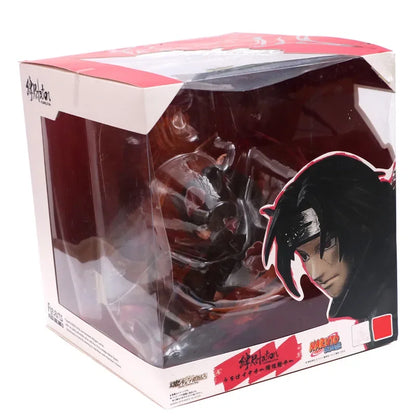 Figurine d'action en Duo Sasuke vs Itachi mode Susanô Modèle de collection, décoration d'intérieur unique, parfait comme cadeau pour les fans d'anime