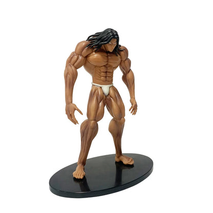 Figura BAKI de 22cm | Figura de PVC que representa a Primitive Pickle, el personaje emblemático de BAKI. Un modelo detallado ideal para coleccionistas y fans del anime.