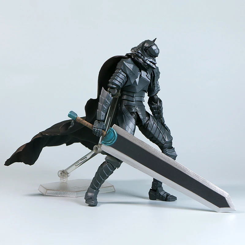 16cm Figurine Figma Berserk | Figurine articulée de Guts en version Berserker. Parfait pour les collectionneurs et fans de Berserk. Cadeau idéal pour enfants et amateurs d’anime