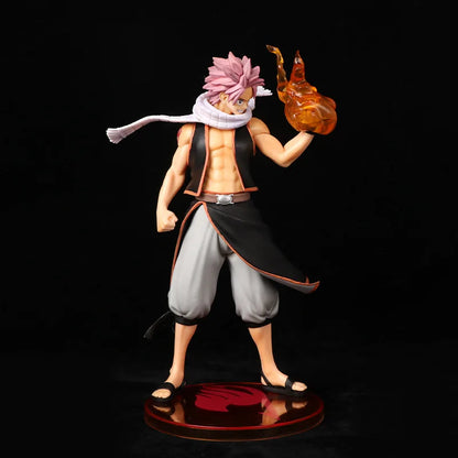 19cm Figurine BANDAI Fairy Tail | Figurine BANDAI originale de Natsu Dragnir en mode combat. Modèle très détaillé, parfait comme cadeau pour les collectionneurs et les fans d'anime