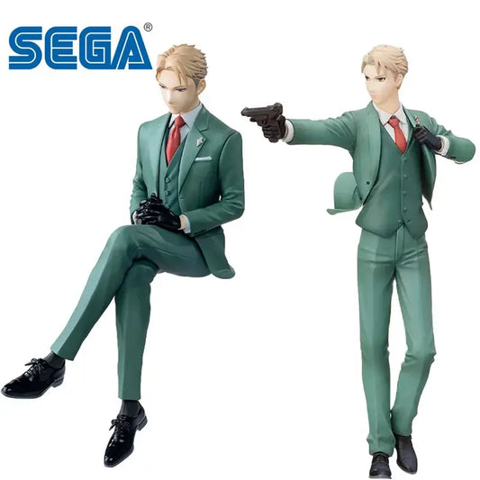 Figurines SEGA SPY×FAMILY  | Figurines officielles SEGA représentant Loid Forger en pleine action. Conçue pour les fans de SPY×FAMILY, cette figurine est parfaite comme pièce de collection ou comme cadeau pour les enfants