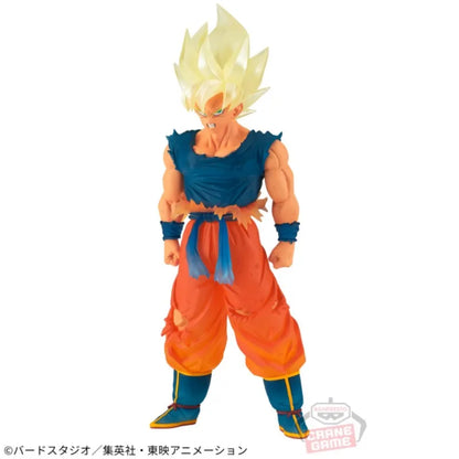 17cm Figurine Dragon Ball Z CLEARISE | Figurine officielle Banpresto en PVC de Son Goku en mode Super Saiyan. Issue de la collection CLEARISE, parfaite pour les collectionneurs et fans de DBZ