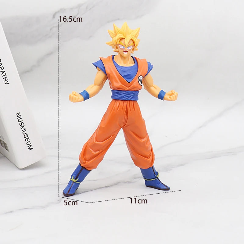 18cm Figurine Dragon Ball | Figurines Goku, Broly, Gogeta, Vegeta parfaite pour les fans de DBZ. Un excellent choix comme cadeau ou pour enrichir votre collection de figurines d'anime