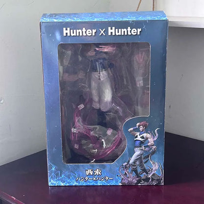 35cm Figurine  Hunter X Hunter | Statue de collection impressionnante représentant Isoka, le célèbre antagoniste charismatique de Hunter x Hunter. Cette figurine est un modèle de collection détaillé et de haute qualité idéale pour les fans d'anime