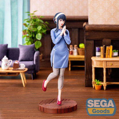 21cm Figurine Spy x Family | Figurine SEGA Luminasta représentant Yor Forger dans sa tenue du deuxième ending de la saison 1 de Spy x Family. Parfaite pour les collectionneurs et fans de l’anime, idéale comme décoration ou comme cadeau