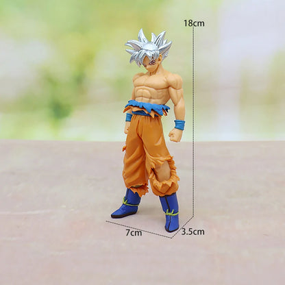 18cm Figurine Dragon Ball | Figurines Goku, Broly, Gogeta, Vegeta parfaite pour les fans de DBZ. Un excellent choix comme cadeau ou pour enrichir votre collection de figurines d'anime