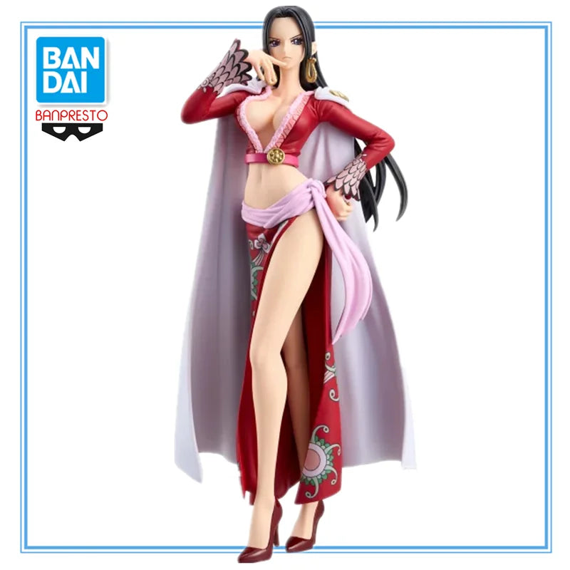 Figura Oficial BANDAI One Piece de 17cm | Figura original Banpresto de Boa Hancock. Ideal para aficionados y coleccionistas. Perfecto como regalo o decoración.