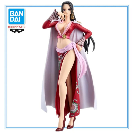 Figura Oficial BANDAI One Piece de 17cm | Figura original Banpresto de Boa Hancock. Ideal para aficionados y coleccionistas. Perfecto como regalo o decoración.