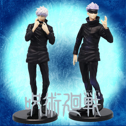 21cm Figurine Jujutsu Kaisen | Figurine de haute qualité représentant Gojo Satoru. Cette statue est idéale pour les collectionneurs et les fans. Parfaite comme cadeau unique pour les amateurs de Jujutsu Kaisen