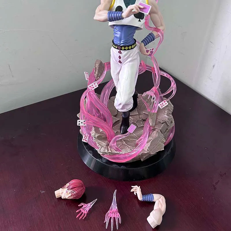 35cm Figurine  Hunter X Hunter | Statue de collection impressionnante représentant Isoka, le célèbre antagoniste charismatique de Hunter x Hunter. Cette figurine est un modèle de collection détaillé et de haute qualité idéale pour les fans d'anime