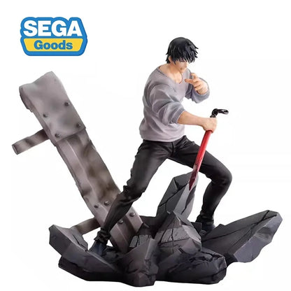 24cm Figurine SEGA Jujutsu Kaisen | Figurine en PVC de Toji Fushiguro en pleine action, un modèle détaillé pour les collectionneurs. Idéal comme cadeau pour les fans de l'anime et les enfants