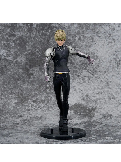 21cm Figurine One Punch Man | Figurine détaillée de Genos, héros cyborg de One Punch Man. Parfaite pour les collections ou comme cadeau pour les fans d'anime