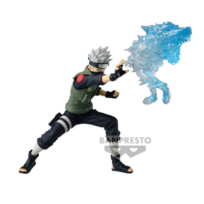 13cm Figurine Originale Bandai Banpresto - Naruto Shippuden | Modèle d'action de Hatake Kakashi, idéal pour les collectionneurs et les fans du manga ou de l'anime