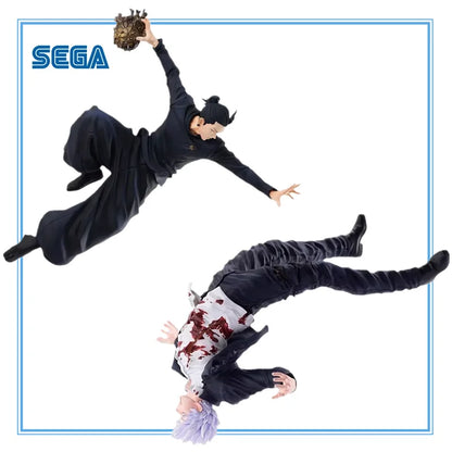 24cm Figurines originale SEGA FIGURIZM Jujutsu Kaisen | Figurines d'action en PVC de Satoru Gojo et Suguru Geto. Modèles détaillés parfaits pour les collectionneurs et fans d'anime