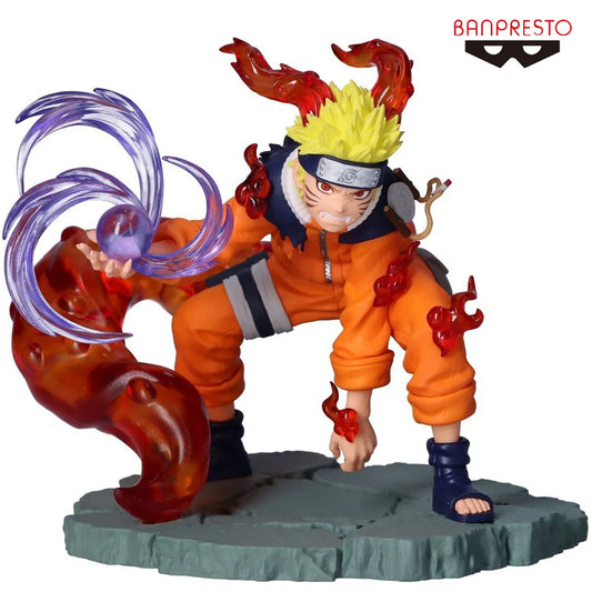 9cm Bandai Banpresto (édition Memorable Saga) Naruto Bijuu Style | Figurine en PVC de Naruto Uzumaki, modèle de collection pour décoration ou cadeau, parfait pour les fans et enfants