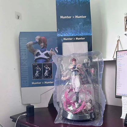 35cm Figurine  Hunter X Hunter | Statue de collection impressionnante représentant Isoka, le célèbre antagoniste charismatique de Hunter x Hunter. Cette figurine est un modèle de collection détaillé et de haute qualité idéale pour les fans d'anime