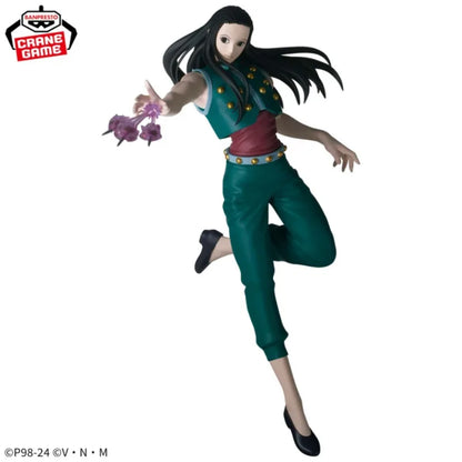 Figuras originales Bandai Banpresto Hunter x Hunter de 18cm | Figuras detalladas de PVC de Illumi Zoldyck y Hisoka Morow. ¡Ideal como regalo para coleccionistas y fanáticos de Hunter x Hunter!