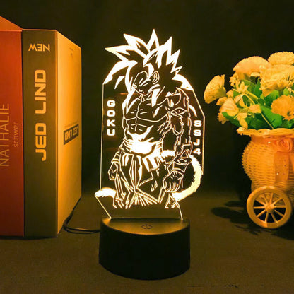 Lampe de Table LED Dragon Ball | Illuminez vos soirées avec cette lampe de table LED Dragon Ball. Avec un effet 3D saisissant, cette lampe est parfaite comme décoration de chambre et fait un excellent cadeau pour les fans de Dragon Ball