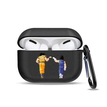 Étui de protection en silicone Dragon Ball Son Goku pour AirPods 1/2/3 Pro. Design coloré et mignon, idéal pour protéger vos écouteurs sans fil Bluetooth