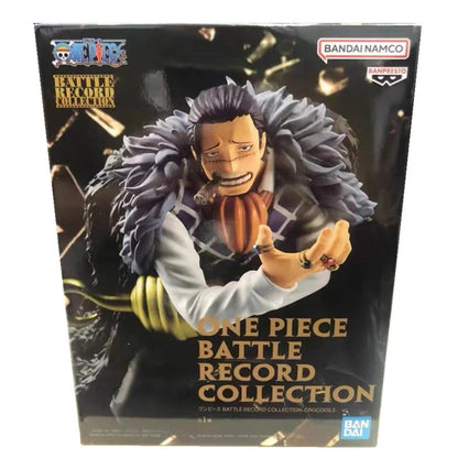 11cm Figurine BANDAI (édition Battle Record) One Piece | Figurine Banpresto en PVC représentant Crocodile en pleine action. Parfait pour les collectionneurs et fans de One Piece