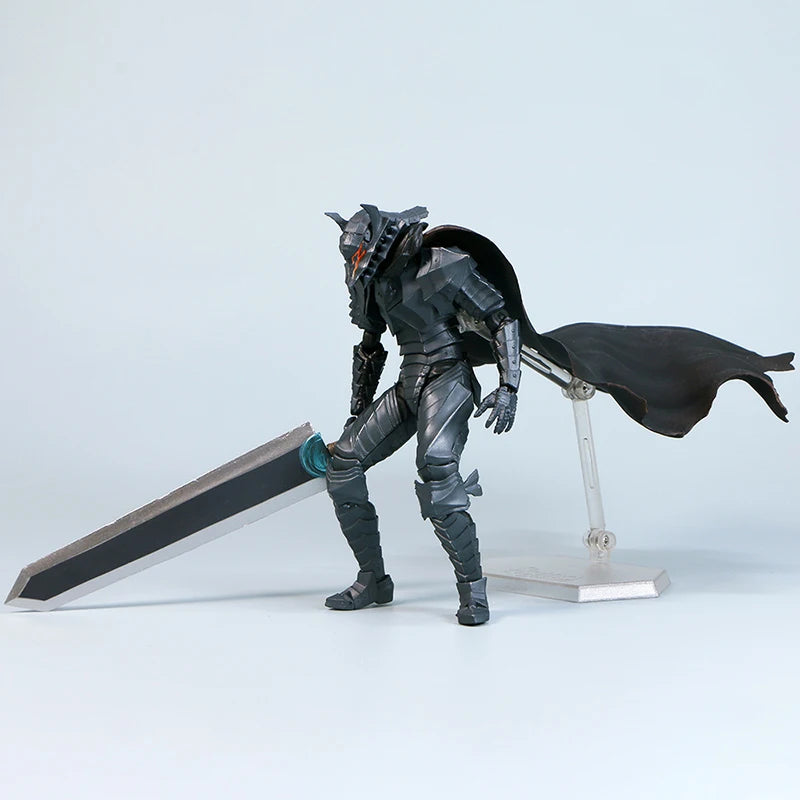 16cm Figurine Figma Berserk | Figurine articulée de Guts en version Berserker. Parfait pour les collectionneurs et fans de Berserk. Cadeau idéal pour enfants et amateurs d’anime