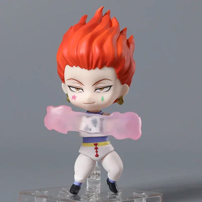 10cm Figurine Hunter x Hunter | Figurine d'action adorable représentant les personnages emblématique de l'anime HxH, idéale pour les collectionneurs. Un cadeau créatif parfait pour les fans de l'anime !