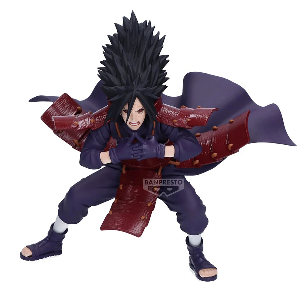 13cm Figurine Originale Bandai Banpresto (édition Vibration Stars) Naruto: Shippuden | Modèle d'action de Madara Uchiha , parfait pour les collectionneurs et les fans d'anime