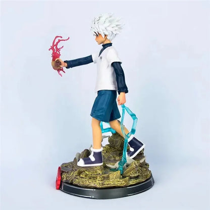 Figuras Hunter X Hunter de 28 cm | Gon Freecss y Killua Zoldyck. Estos modelos detallados son perfectos para los fanáticos del anime, un gran regalo o una pieza de colección. 