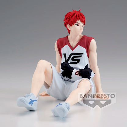 Figurines BANDAI BANPRESTO Kuroko's Basketball LAST GAME | Figurines d'anime de Kuroko, Kagami, Aomine, Akashi, Murasakibara, Kise et Midorima en position décontractée avec le chiot Kuro Junior. Idéal pour les fans et collectionneurs