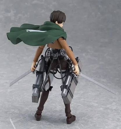 19cm Figurines d'action Attack on Titan | Figurines d'Eren Jaeger, Mikasa Ackerman et Levi Ackerman de Attack on Titan, parfaites pour la collection et comme cadeau pour les fans de la série