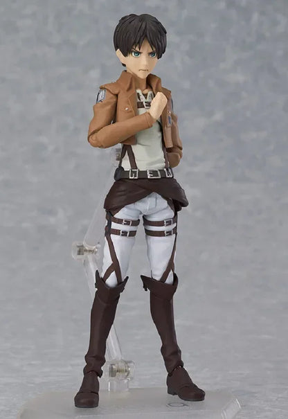 19cm Figurines d'action Attack on Titan | Figurines d'Eren Jaeger, Mikasa Ackerman et Levi Ackerman de Attack on Titan, parfaites pour la collection et comme cadeau pour les fans de la série