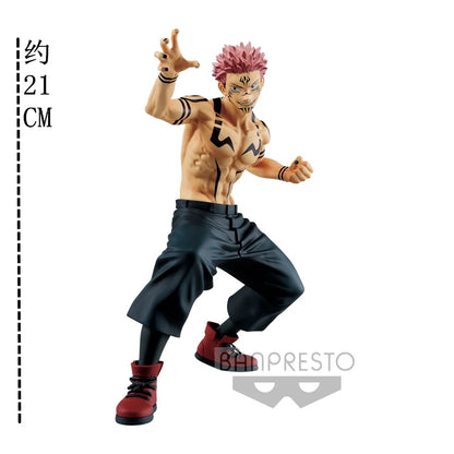 Figuras originales BANDAI Jujutsu Kaisen | Figuras detalladas de los personajes más emblemáticos de Jujutsu Kaisen. Regalo perfecto para las fiestas o para los fanáticos del anime.