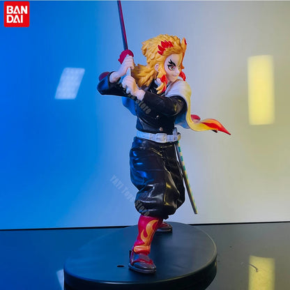 Figurines Demon Slayer | Figurines de Tanjiro, Zenitsu et Rengoku, inspirée de l’anime Demon Slayer. Idéale pour la collection, cette figurine détaillée est un excellent choix de cadeau pour les fans de Kimetsu no Yaiba !