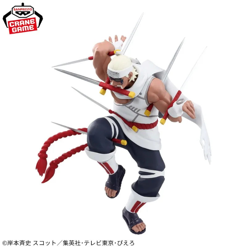 17cm Figurine Originale BANDAI Banpresto (édition VIBRATION STARS) Naruto | Modèle en PVC inspiré de Killer Bee dans Naruto Shippuden. Idéal pour les fans, collectionneurs ou comme cadeau