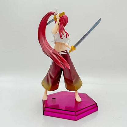 17-19cm Figurine Fairy Tail | Figurine POP UP PARADE d'Erza Scarlet et Lucy dans ses transformations Taureau et Verseau. Modèles détaillés, parfait pour les fans et les collectionneurs d'anime