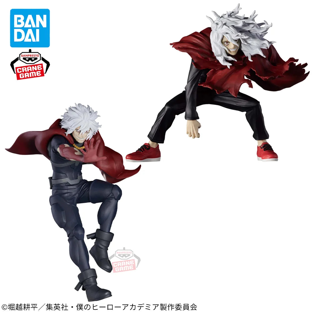 10-13cm Figurine My Hero Academia | Ajoutez cette figurine originale de Tomura Shigaraki à votre collection My Hero Academia. Issue de la série The Evil Villains, elle est livrée dans sa boîte d'origine pour une collection ou un cadeau parfait