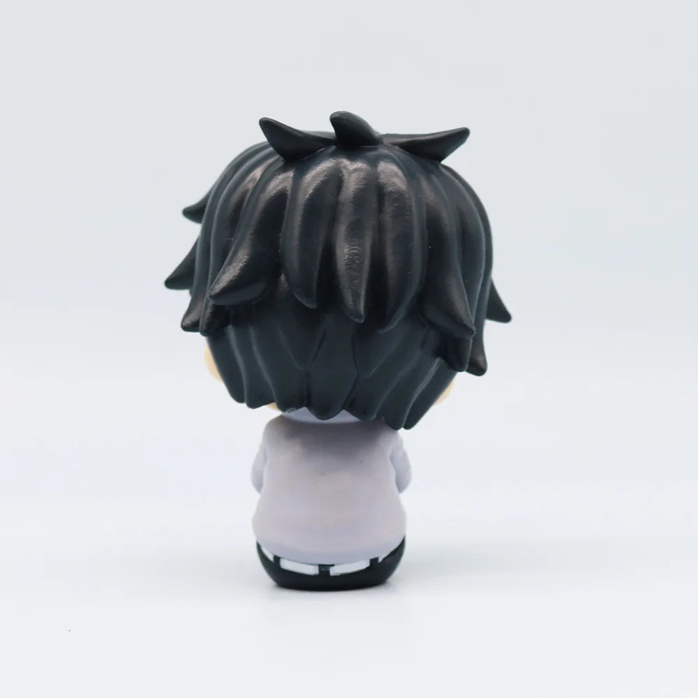 10cm Jujutsu Kaisen Figure | Pop figure representing Yuta Okkotsu, Toge Inumaki, Fushiguro Toji, Gojo Satoru and Geto Suguru. Perfect for Jujutsu Kaisen fans, this cute figure is ideal for collecting or as decoration. 