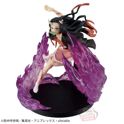 11cm Figurines BANDAI Demon Slayer Vibration Stars Plus | Figurines PVC Demon Slayer de Kamado Tanjiro et Nezuko, édition Vibration Stars Plus. Parfaites pour les collectionneurs et les enfants fans d'anime