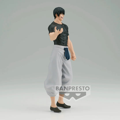 17cm Figruine BANPRESTO Jujutsu Kaisen | Figurine PVC de Toji Fushiguro en pleine action. Modèle idéal pour les collectionneurs et les fans