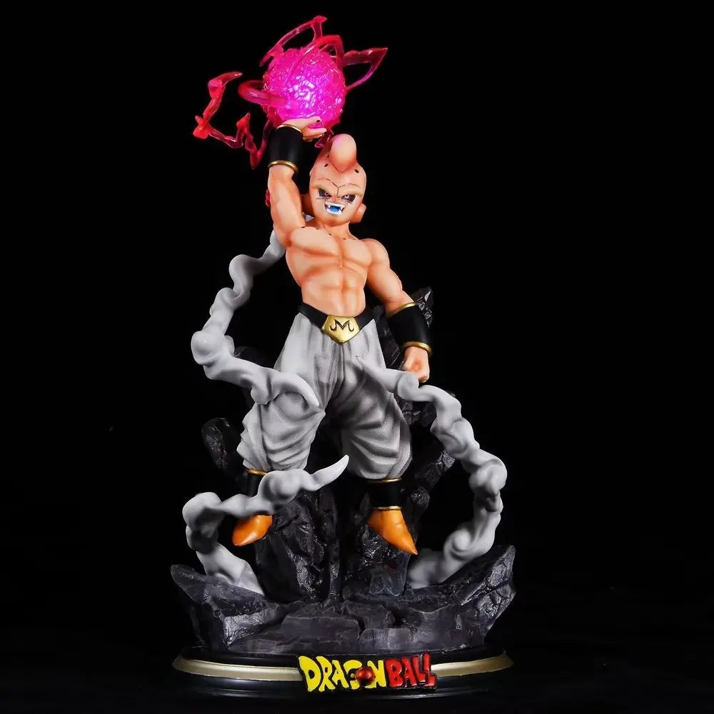 25cm Figurine Dragon Ball | Figurine Boo avec orbe lumineuse. Modèle détaillé, idéal pour les collectionneurs et comme cadeau pour les fans de DBZ