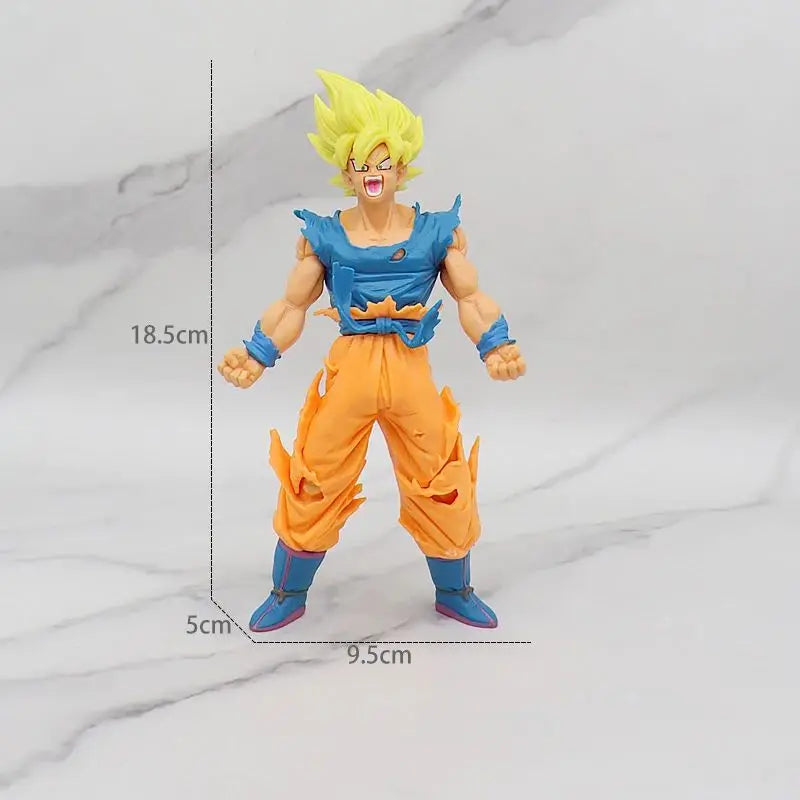 18cm Figurine Dragon Ball | Figurines Goku, Broly, Gogeta, Vegeta parfaite pour les fans de DBZ. Un excellent choix comme cadeau ou pour enrichir votre collection de figurines d'anime